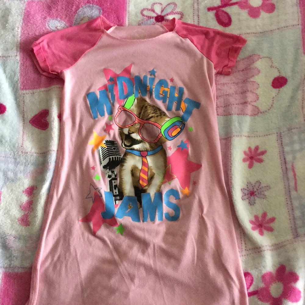 NWOT Funny pajama dress